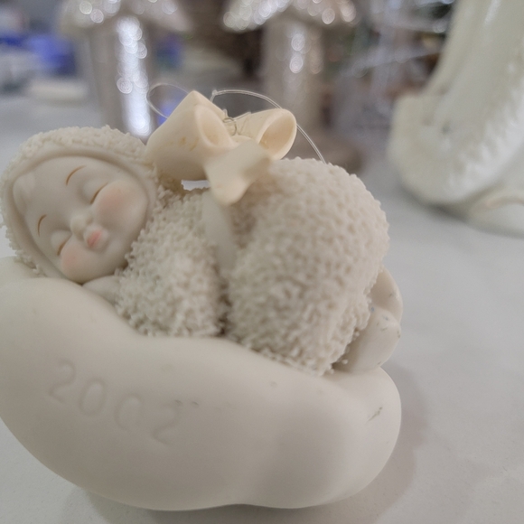 From God Snowbabies Dated 2002 Ornament - Picture 3 of 6
